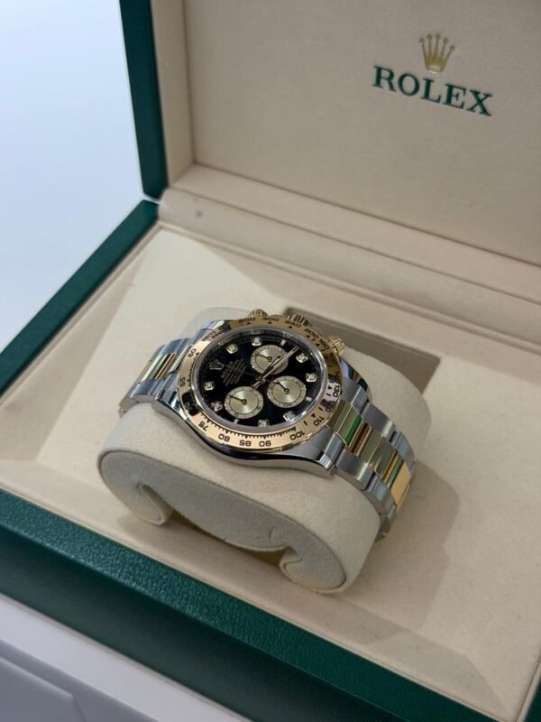 IMG_1022 Rolex Daytona quadrante in diamanti acciaio oro del 2023 Italia FULL set top condition