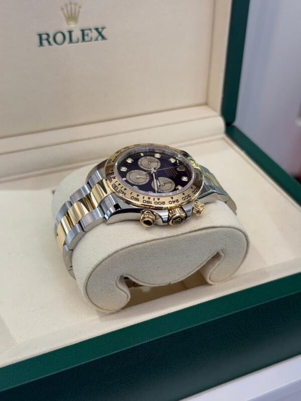 IMG_1023 Rolex Daytona quadrante in diamanti acciaio oro del 2023 Italia FULL set top condition