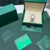IMG_1040 Rolex Datejust 36 NUOVO Jubilee 2026 quadrante argenté argento con diamanti ore 6 e 9 full set