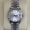 Rolex Datejust 31 NUOVO 2026 Jubilee quadrante argent&egrave; in diamanti full set con documenti