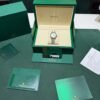 Rolex Datejust 31 NUOVO 2026 Jubilee quadrante argent&egrave; in diamanti full set con documenti