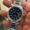 Rolex Sky-Dweller Blu del 2024 NUOVO full stickers Italia Oyster full set con documenti