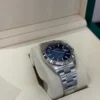 Rolex Datejust 41 Blu del 2019 Oyster full set top condition con documenti e scatola Rolex