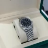 Rolex Datejust 36mm nero NUOVO 2026 mai indossato Jubilee full set con documenti e scatola