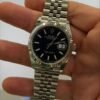 Rolex Datejust 36mm nero NUOVO 2026 mai indossato Jubilee full set con documenti e scatola