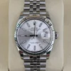 Rolex Datejust 36mm Argentè NUOVO 2026 mai indossato Jubilee full set con documenti e scatola