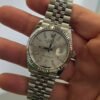 Rolex Datejust 36mm Argentè NUOVO 2026 mai indossato Jubilee full set con documenti e scatola