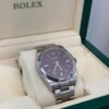 Rolex Oyster Perpetual 39 prugna red grape del 2018 Italia full set top condition con documenti