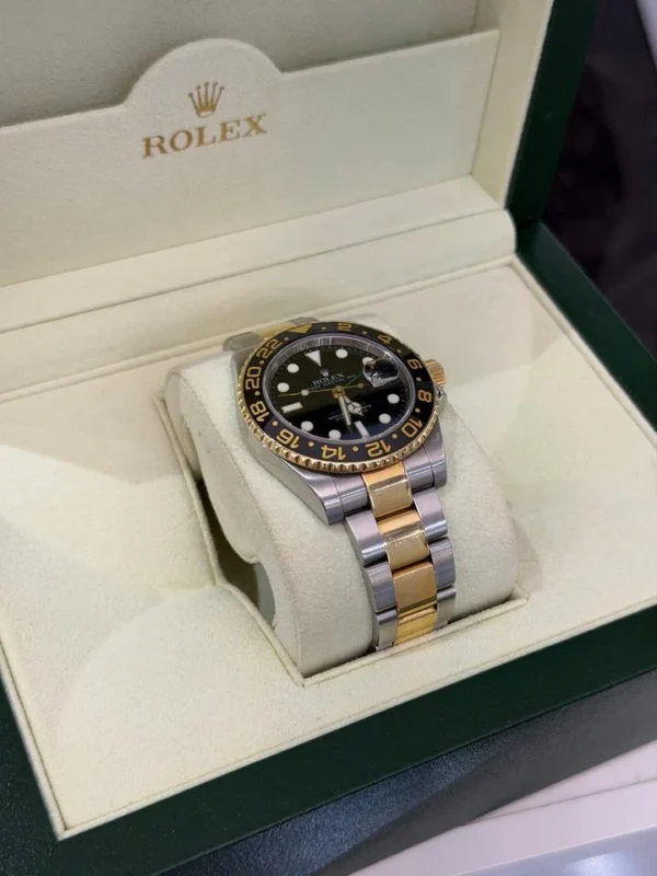 Rolex GMT-Master II ceramica acciaio oro del 2009 full set top condition con documenti
