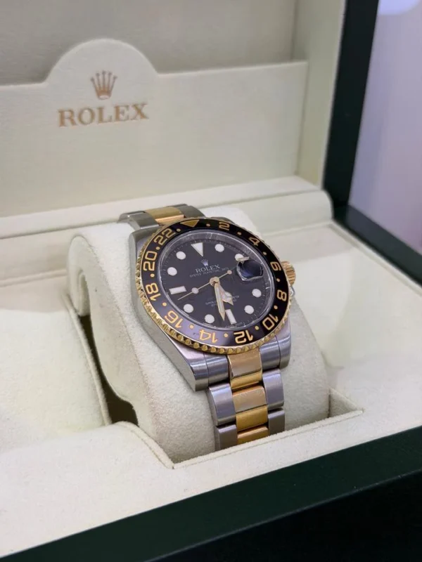 Rolex GMT-Master II ceramica acciaio oro del 2009 full set top condition con documenti