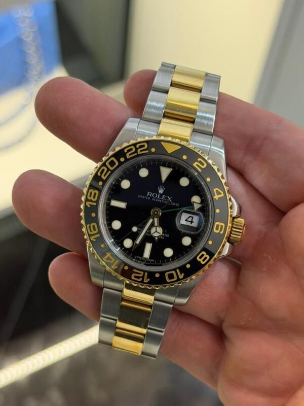 Rolex GMT-Master II ceramica acciaio oro del 2009 full set top condition con documenti