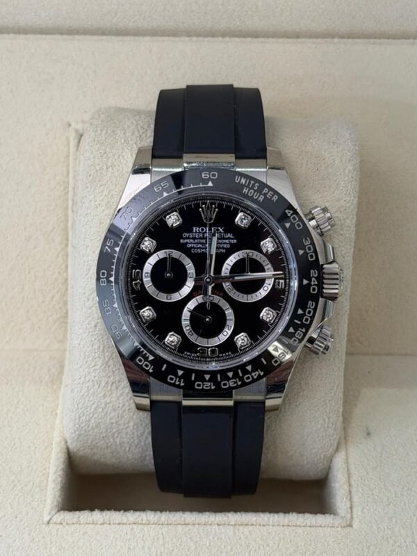 Rolex Daytona quadrante in diamanti del 2019 full set top condition con documenti e scatola