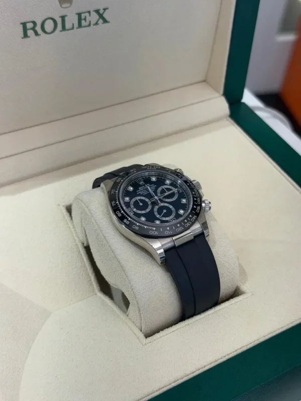 Rolex Daytona quadrante in diamanti del 2019 full set top condition con documenti e scatola