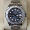Rolex Yacht-Master 40 del 2024 Italia platino quadrante rhodium ardesia full set excellent
