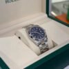 Rolex Datejust 36mm Blu NUOVO 2026 mai indossato Oyster full set con documenti e scatola