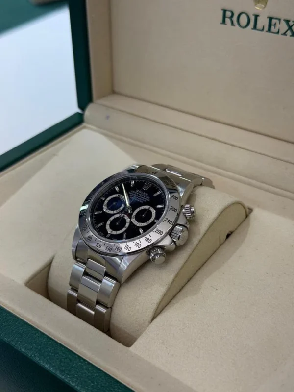 Rolex Daytona Zenith nero black del 1997 seriale U top condition con scatola Rolex