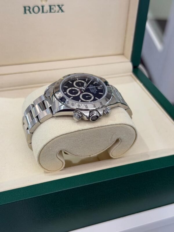 Rolex Daytona Zenith nero black del 1997 seriale U top condition con scatola Rolex