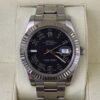 Rolex Datejust II roman dial del 2017 Italia rhodium full set top condition con documenti