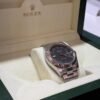 Rolex Datejust II roman dial del 2017 Italia rhodium full set top condition con documenti