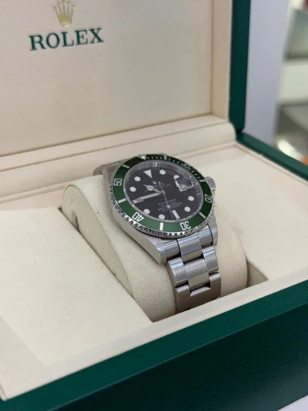 Rolex Submariner Date Kermit del 2007 Italia full set top condition con documenti e scatola Rolex