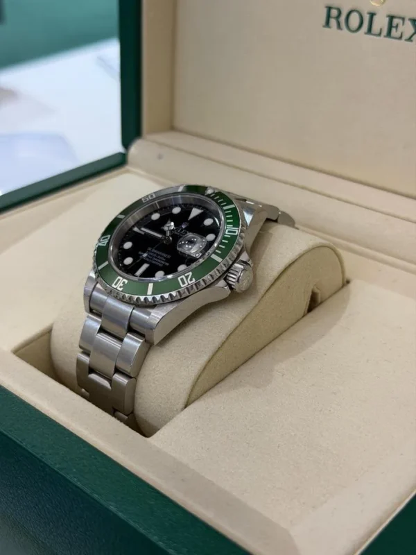Rolex Submariner Date Kermit del 2007 Italia full set top condition con documenti e scatola Rolex