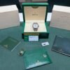 Rolex Oyster Perpetual 39 dark rhodium del 2016 full set top condition con documenti