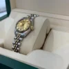 Rolex Lady-Datejust 26mm acciaio oro Jubilee quadrante oro top condition con scatola Rolex