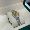 Rolex Lady-Datejust 26mm acciaio oro Jubilee quadrante oro top condition con scatola Rolex