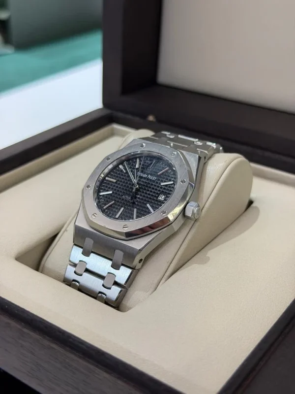 Audemars Piguet Royal Oak 39mm black dial del 2007 Italia full set top condition con documenti e scatola