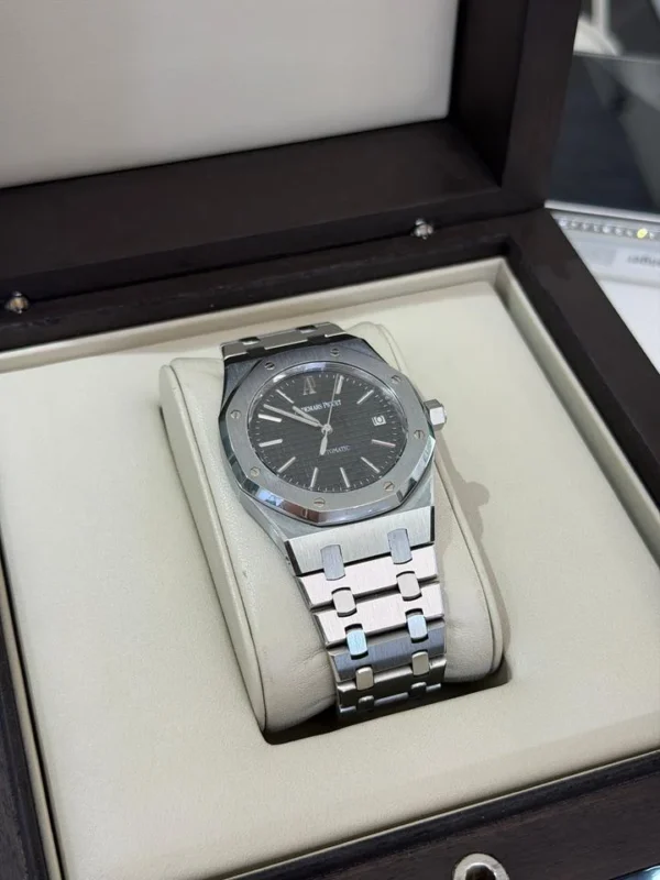 Audemars Piguet Royal Oak 39mm black dial del 2007 Italia full set top condition con documenti e scatola