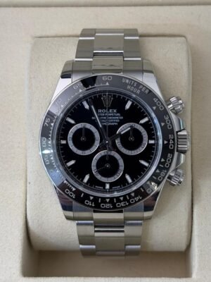 Rolex Daytona New model ceramica NUOVO del 2025 quadrante nero full set documenti e scatola