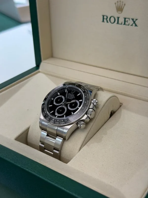 Rolex Daytona New model ceramica NUOVO del 2025 quadrante nero full set documenti e scatola