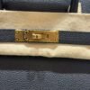 Herm&egrave;s Birkin 30 retourne veau togo colore Nero  stampa G NUOVA 2026 Giugno hardware dorato full set con scontrino ufficiale