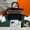 Herm&egrave;s Birkin 30 retourne veau togo colore Nero  stampa G NUOVA 2026 Giugno hardware dorato full set con scontrino ufficiale