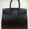 Herm&egrave;s Birkin 30 retourne veau togo colore Nero  stampa G NUOVA 2026 Giugno hardware dorato full set con scontrino ufficiale