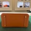 Herm&egrave;s Birkin 25 retourne veau togo colore GOLD ( il pi&ugrave; richiesto ) marrone stampa K NUOVA Dicembre 2025 hardware gold full set con scontrino