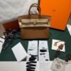 Herm&egrave;s Birkin 25 retourne veau togo colore GOLD ( il pi&ugrave; richiesto ) marrone stampa K NUOVA Dicembre 2025 hardware gold full set con scontrino