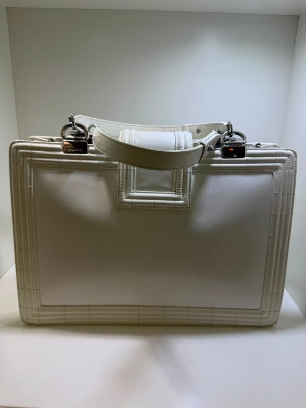 Chanel Boy tote bag del 2012 con card Chanel sacchetto e dustbag Chanel