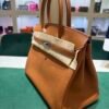 WhatsApp Image 2026-08-13 at 12.15.19 (2) Hermès Birkin 30 retourne veau togo colore gold ( marrone cammello ) stampa G NUOVA 2026 hardware palladio full set con scontrino ufficiale