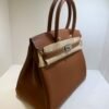 WhatsApp Image 2026-08-13 at 12.15.20 (2) Hermès Birkin 30 retourne veau togo colore gold ( marrone cammello ) stampa G NUOVA 2026 hardware palladio full set con scontrino ufficiale