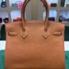 WhatsApp Image 2026-08-13 at 12.15.20 (4) Hermès Birkin 30 retourne veau togo colore gold ( marrone cammello ) stampa G NUOVA 2026 hardware palladio full set con scontrino ufficiale