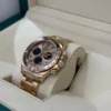 Rolex Daytona oro rosa del 2014 quadrante pink full set con documenti e scatola Rolex