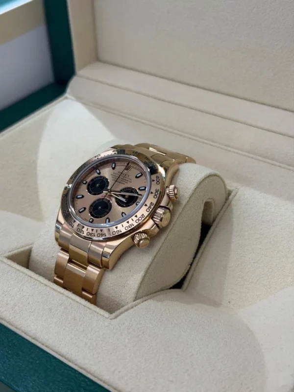 Rolex Daytona oro rosa del 2014 quadrante pink full set con documenti e scatola Rolex