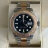 IMG_0080 Rolex Yacht-Master oro rosa del 2019 quadrante dark full set top condition con documenti scatola