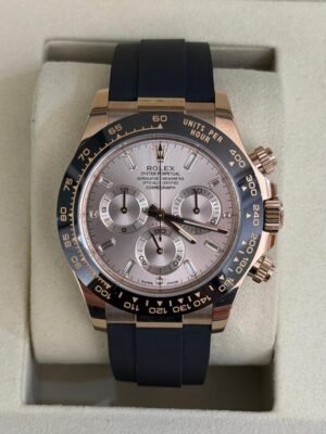 IMG_1415 Rolex Daytona Nuovo 2022 Italia quadrante in Diamanti baguette Sundust full set Oysterflex oro