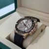 IMG_1417 Rolex Daytona Nuovo 2022 Italia quadrante in Diamanti baguette Sundust full set Oysterflex oro