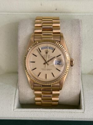 IMG_1419 Rolex Day-Date Champagne bracciale president del 1997 italiano top condition vintage con scatola