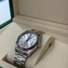 Rolex Datejust 36mm Argent&egrave; NUOVO 2026 mai indossato Oyster full set con documenti e scatola