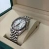 IMG_1434 Rolex Datejust 36 NUOVO Jubilee 2026 quadrante argenté argento con diamanti ore 6 e 9 full set