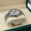IMG_1435 Rolex Datejust 36 NUOVO Jubilee 2026 quadrante argenté argento con diamanti ore 6 e 9 full set